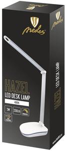 LED lampička HAZEL 5W stmievateľná s USB (DL1201/W)