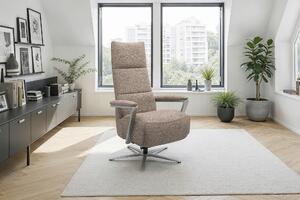 RELAXAČNÉ KRESLO, textil, cappuccino Sit & More - Online Only obývacie izby, Online Only