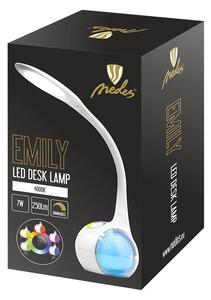 LED lampička EMILY 7W stmievateľná + RGB (DL3401/W)