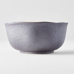 Sivá keramická miska MIJ Akane, ø 15 cm