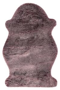Obsession koberce Kusový koberec Samba 495 Mauve (tvar kožušiny) - 55x85 tvar kožušiny cm