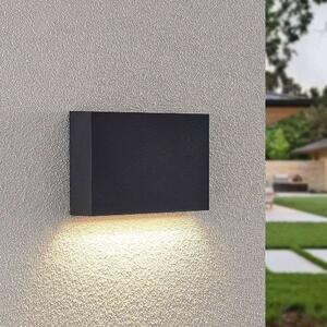 Lindby - Jarte LED Vonkajšie Nástenné Svietidlo Dark Grey Lindby - Lampemesteren