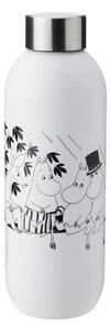 Nerezová fľaša Keep Cool White Moomin 750 ml