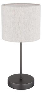 Globo 51540108 - Stolná lampa THEA 1xE27/25W/230V čierna/béžová