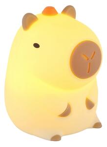 Globo 2874-LED RGBW Stmievateľné dobíjateľné detské nočné svetlo CAPYBARA LED/1,5W/5V 1200 mAh kapibara
