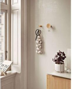 Woud - Around Wall Hanger Large White/Oak/Brass Woud - Lampemesteren