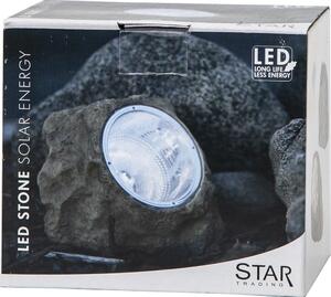 Vonkajšie solárne LED svietidlo Star Trading Stone, výška 11 m