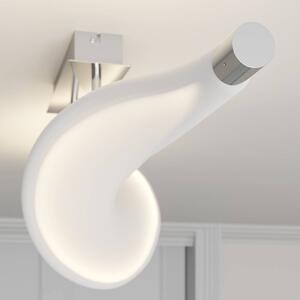 Lucande - Edano LED Stropné Lampa White/Chrome - Lampemesteren