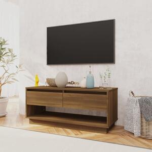 TV skrinka, hnedý dub 102x41x44 cm, kompozitné drevo