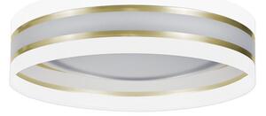 Belis LED Stropné svietidlo CORAL GOLD 1xLED/24W/230V biela/zlatá BE0370 + záruka 3 roky zadarmo