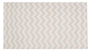 Béžovo-biely behúň FlooritaOptical Beige, 80 x 130 cm