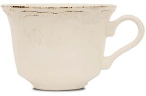 Šálka na čaj a kávu, 250ml Provence Ivory, vidiecka keramika, 7,5x12x1 (90776 AP)