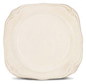 Tanier dezertný Provence Ivory, vidiecka keramika, 2x20x20 (90778 AP)
