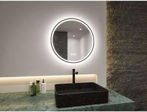 Paulmann - Mirra LED Illuminated Mirror IP44 Dim. Round Ø59 Black/Mirror Paulmann - Lampemesteren