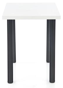 Jedálenský stôl Modex 2 90 - biela / čierna