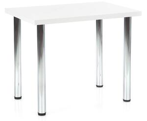 HALMAR Modex 90 jedálenský stôl biela / chróm