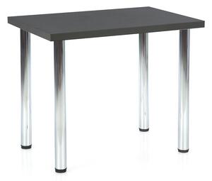 HALMAR Modex 90 jedálenský stôl antracit / chróm