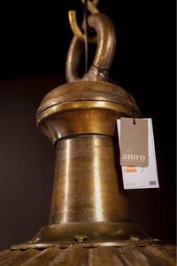 Vintage - industriálne kovové svietidlo - lampa Hermes XXXL 70x70 cm (A00436)