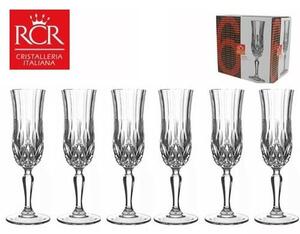 RCR OPERA POHÁR NA ŠAMPANSKÉ 130 ML SADA 6 KS