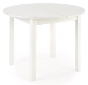 HALMAR Ringo okrúhly rozkladací jedálenský stôl biela