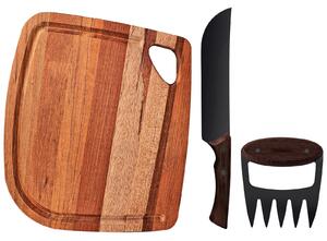 Set na grilovanie Tramontina Churrasco Black FSC - 3ks