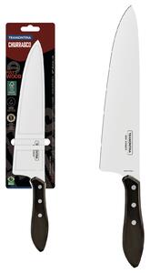 Nôž na mäso Tramontina Churrasco Polywood 25cm - hnedý