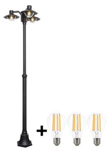 Brilagi Brilagi - LED Vonkajšia lampa VEERLE 3xE27/60W/230V IP44 B9966 + záruka 3 roky zadarmo