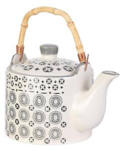 Čajník "motív mirage", keramika gres, 850ml, 2 varianty (KA4251 teapot 85cl mirage, 2- times assorted)