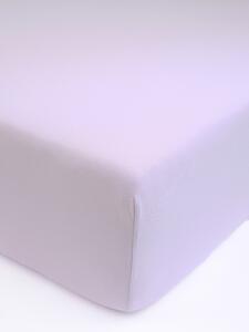 Jersey plachta s elastanom Deluxe 90 × 200 cm – lila