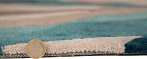 Tyrkysový koberec Flair Rugs Splinter, 160×220 cm