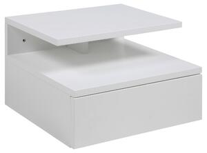 NOČNÝ STOLÍK, biela, 35/22,5/32 cm - Online Only spálne, Online Only