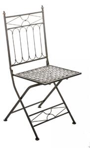 Kovová skladacia stolička GS19899 Farba Bronzová