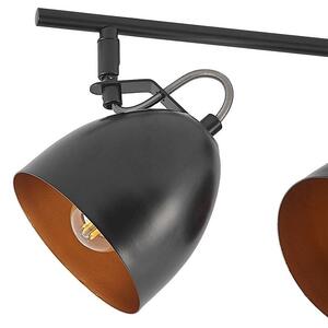 Lindby - Fintja 4 Stropné Lampa Black/gold Lindby - Lampemesteren