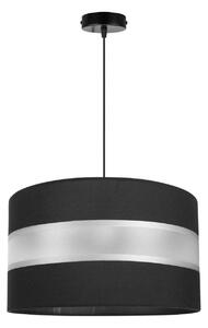 Závesné svietidlo Elegance, 1x textilné tienidlo (výber z 5 farieb), (výber z 3 farieb konštrukcie), (fi 35cm)