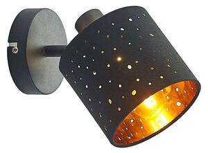 Lindby - Darima 1 Stropné Lampa Black/Gold Lindby - Lampemesteren