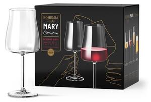 BOHEMIA PRESTIGE MARY POHÁR NA ČERVENÉ VÍNO 600ML SADA 6KS