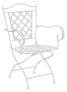 Kovová stolička GS13435592 Farba Biela