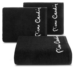 BAVLNENÝ UTERÁK PIERRE CARDIN DARIO 50X90 CM ČIERNA