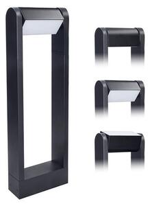 SOLIGHT LED vonkajší stĺpik CROTONE 500 7W | 450lm | 3000K | IP54, náklopný čierny