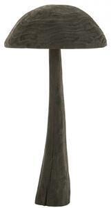 Veľká drevená huba Mushroom Wood Granitti - 43 * 43 * 81 cm - J-Line by Jolipa