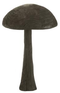 Veľká drevená huba Mushroom Wood Granitti L - 38 * 38 * 60 cm - J-Line by Jolipa