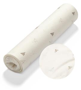 Babyono Bambusová plachta s gumičkou do postieľky – Papierové lietadielká