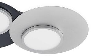 Lindby - Enavi 4 Stropné Lampa LED Black/Brown/Silver - Lampemesteren