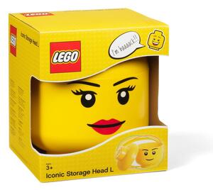 Úložný panáčik LEGO® Girl, ⌀ 24,2 cm