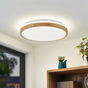 Lindby - Emiva Top Stropné Lampa Wood/White Lindby - Lampemesteren