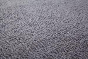 Lalee koberce Kusový koberec Velluto VLU 400 Silver - 80x150 cm