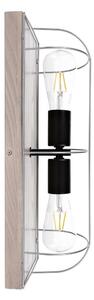 Envostar - Neptuna 2 Long Stropné Lampa Grey Wood/Black/Grey - Lampemesteren