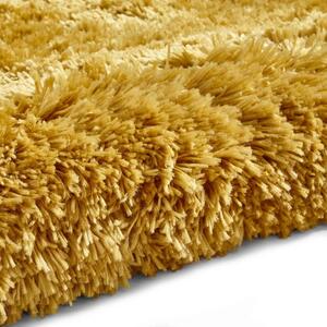 Žltý ručne tuftovaný koberec Think Rugs Polar PL Yellow, 80 × 150 cm
