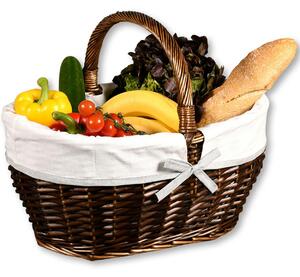 Košík na ovocie Basket Dark, 45x34x37 cm