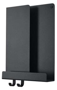 Muuto - Folded Shelves 29,5x40 cm Black Muuto - Lampemesteren